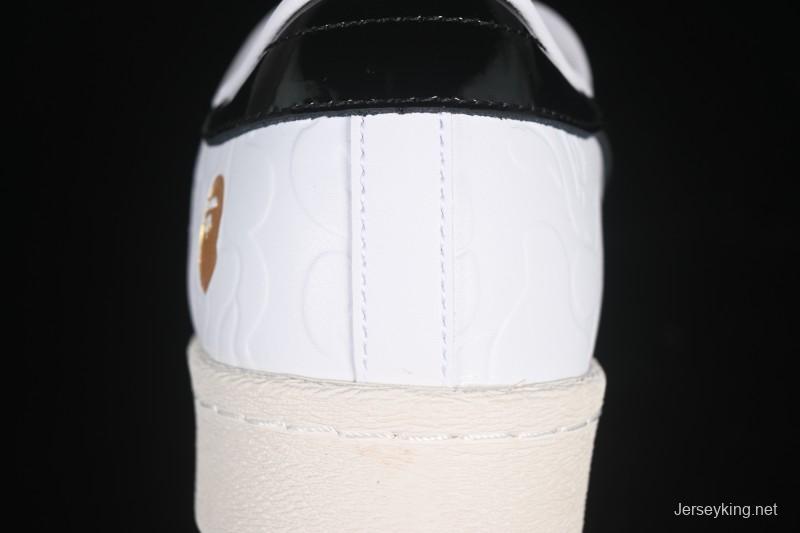 Adidas Bape Superstar Casual Sneakers with Shell Toe Design - JR2701
