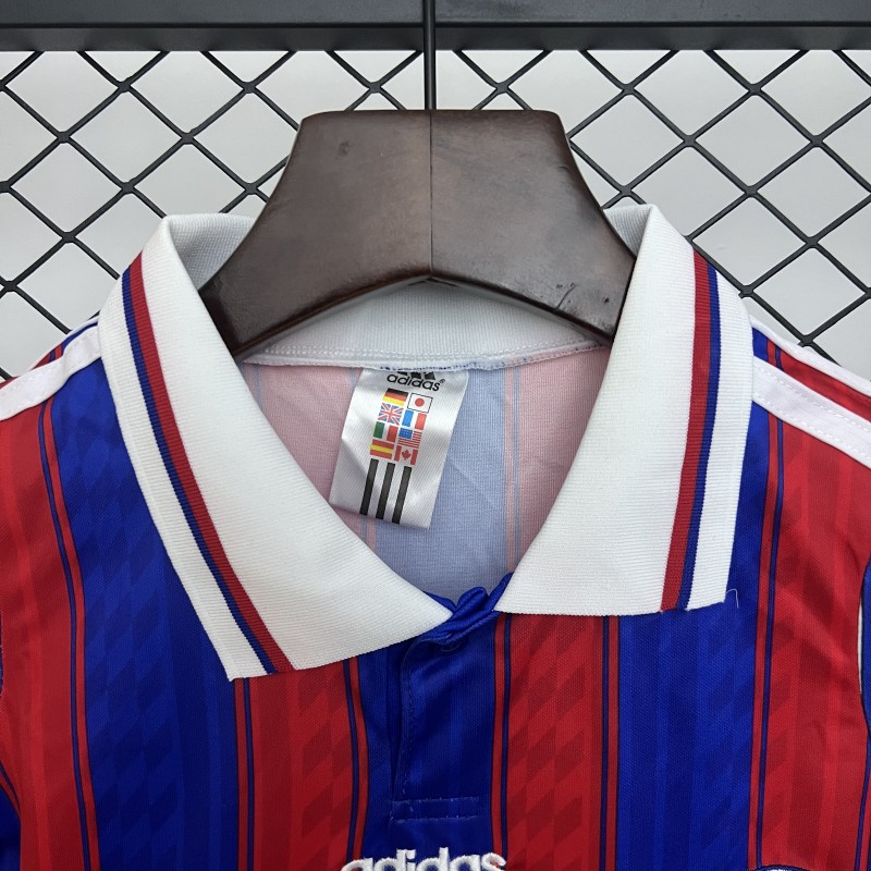 Retro 95/97 Kids Bayern Munich Home Size 16-28 Jersey