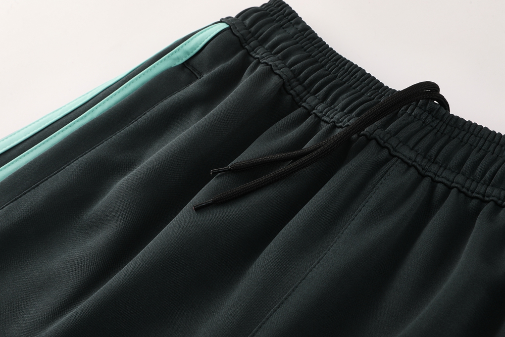 2025 Adidas Dark Grey Full Zipper Jacket +Long Pants