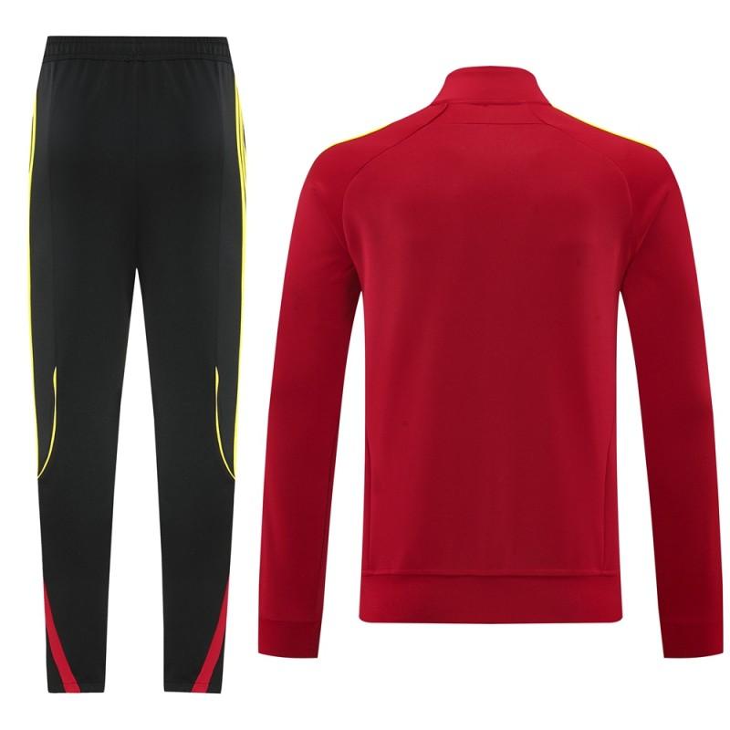 25/26 Arsenal Red Full Zipper Jacket +Long Pants