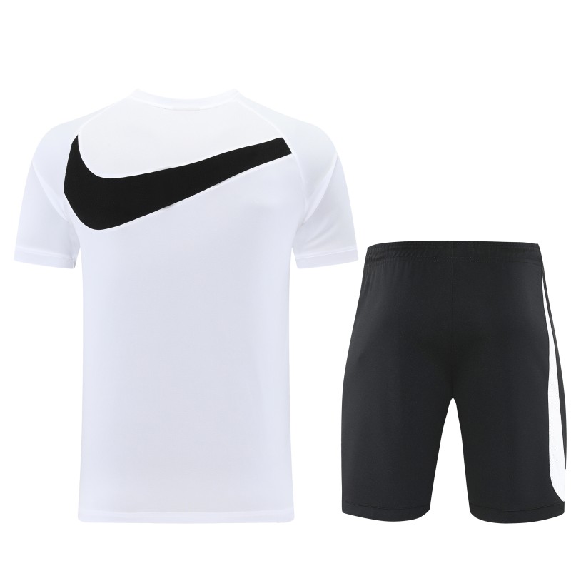 25/26 Nike White Short Sleeve Jersey+Shorts