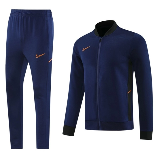 2025 NIKE Navy Full Zipper Jacket + Long Pants
