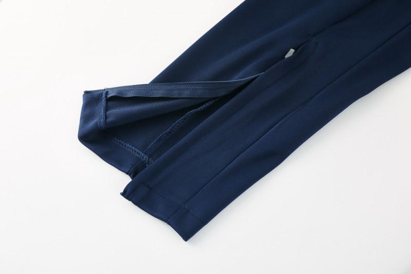 2025 Nike Navy Full Hoodie Zipper Jacket +Long Pants
