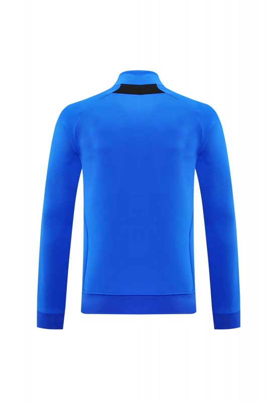 25/26 Manchester United Blue Full Zipper Jacket +Long Pants