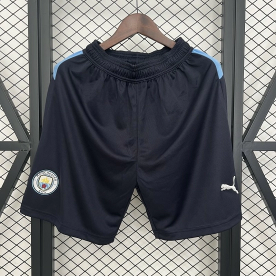 25/26 Manchester City Black Shorts