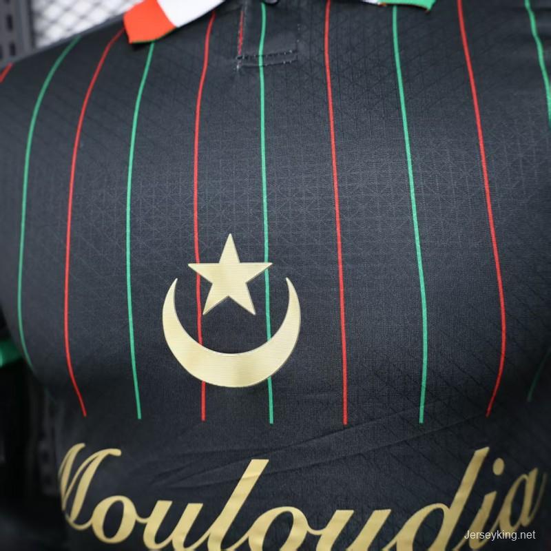 Player Version 25/26 CD Palestina Black Jersey