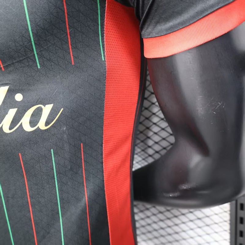 Player Version 25/26 CD Palestina Black Jersey