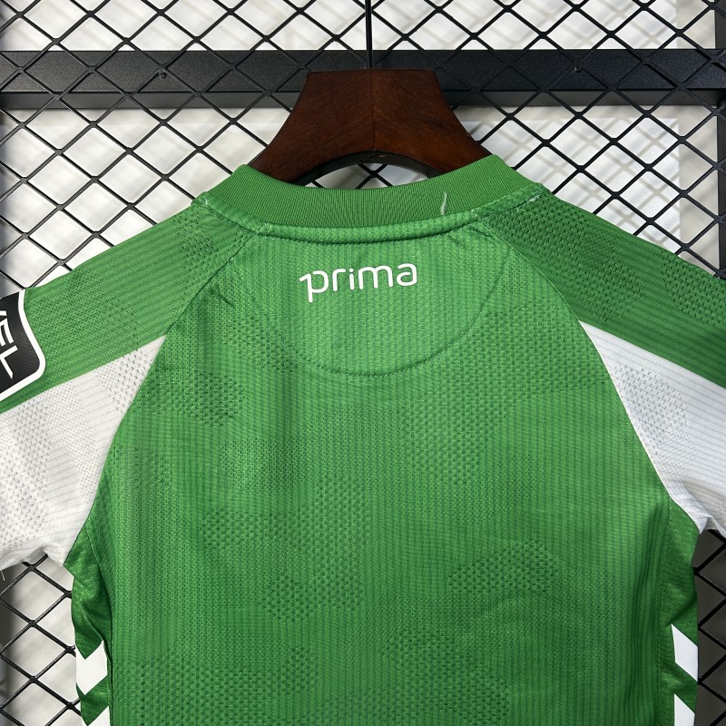 25/26 Kids Real Betis Home Size 16-28 Jersey