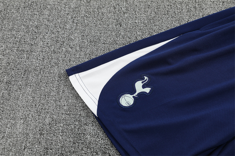 25/26 Tottenham Hotspur Grey with XS Short Sleeve+Soccer Shorts