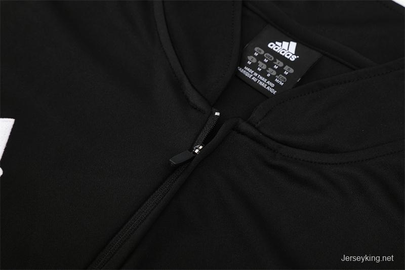 Retro 03/04 AC Milan Black Half Zipper Jacket