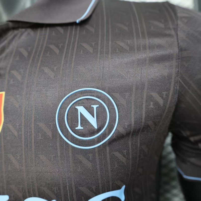 Player Version 25/26 Napoli Third Black Jersey