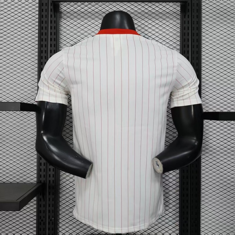 Player Version 25/26 Benfica White Casual Jersey