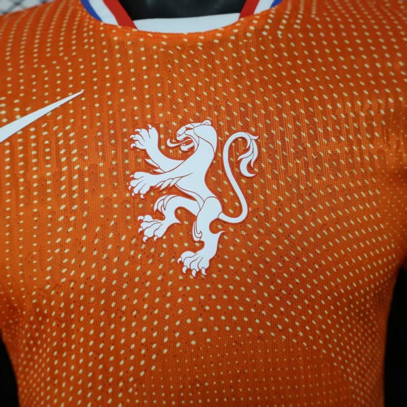 Player Version 2025 Netherlands Home Jersey