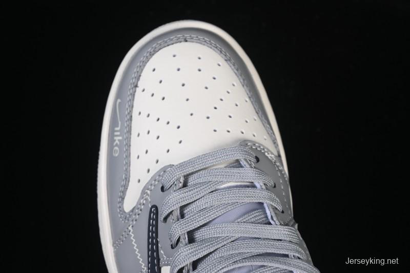 Nike Travis Scott x Fragment Design x Air Jordan 1 Low OG SP AJ1 Low-Top Casual Sneakers - LD2025-023