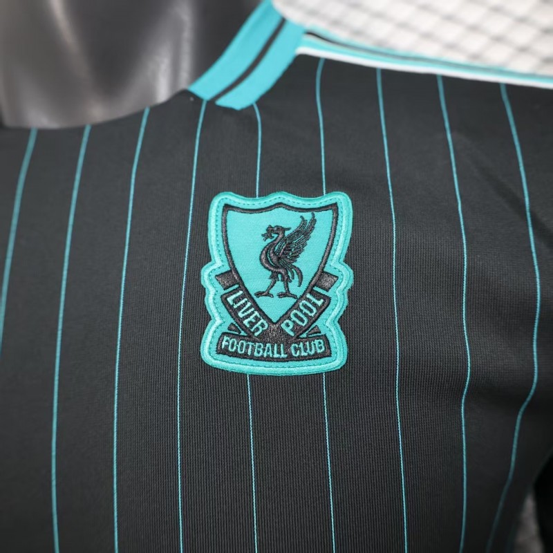 Player Version 25/26 Liverpool Black Adidas Original Casual Jersey