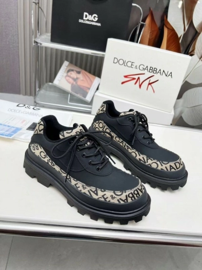 D&G Chunky Derby Casual Shoes - AS00340