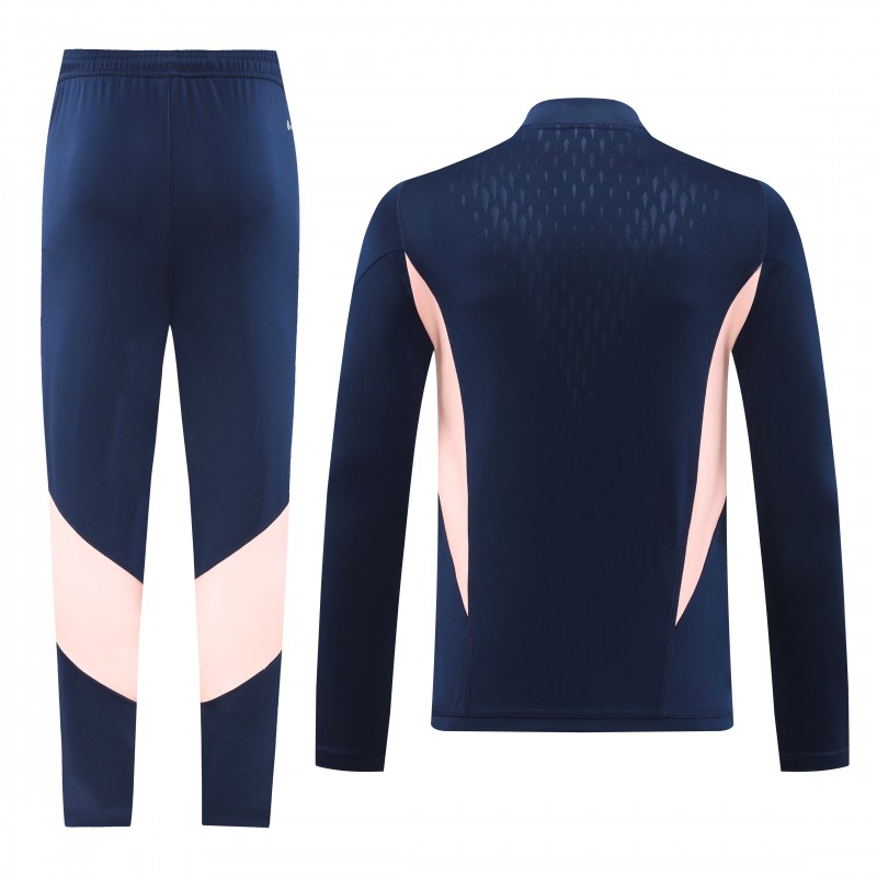 25/26 Ajax Navy Half Zipper Jacket+Long Pants
