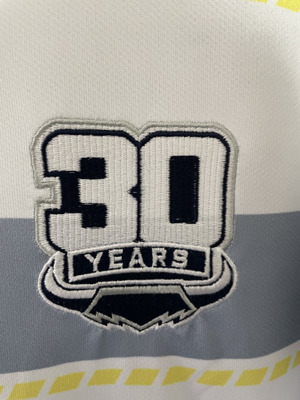 2025 North Queensland Cowboys White Navy Grey 30 Years Anniversary Away Jersey