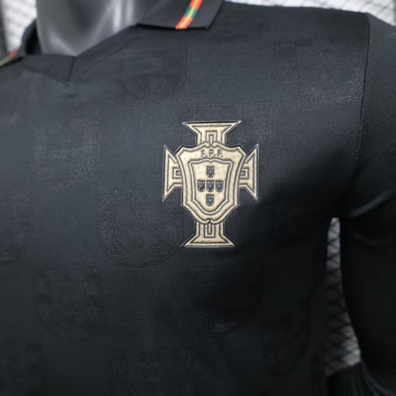 Player Version 2026 Portugal Goalkeeper Dark Grey Long Sleeve Jersey