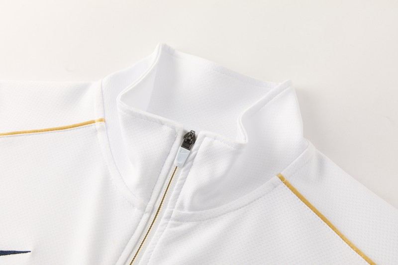 2026 NIKE White Full Zipper Jacket + Long Pants