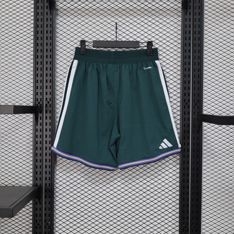 2026 Player Version Saudi Arabia Green with White Side Stripes  Shorts