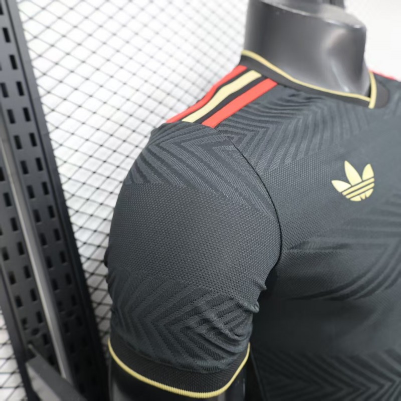 25/26 Player Version  Flamengo Away Black Jersey