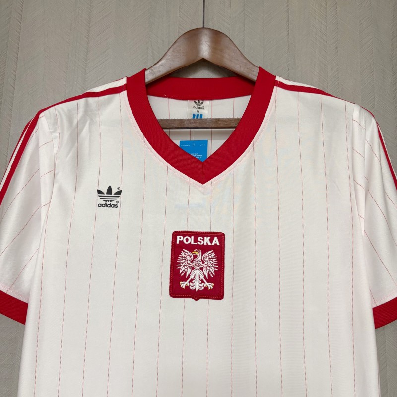 1982 Retro Poland Home Jersey