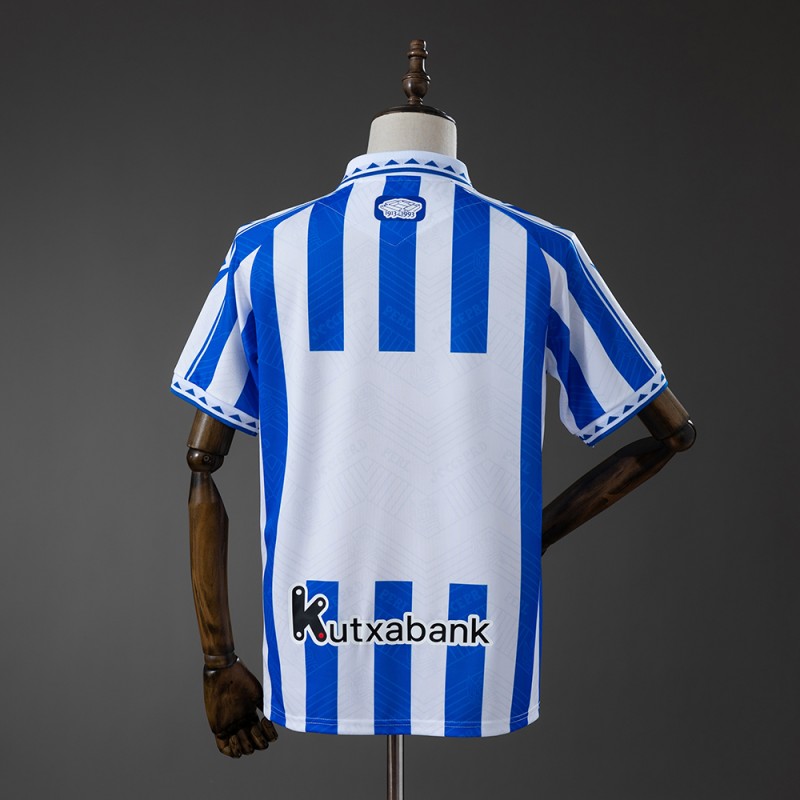 25/26 Real Sociedad Retro Style Jersey S