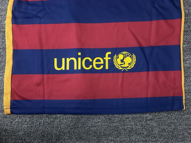 Retro Kids 15/16 FC Barcelona Home Jersey