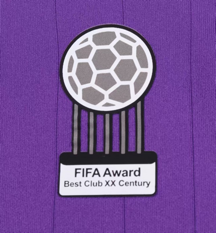 Retro Kids 06/07 Real Madrid Away Purple Jersey
