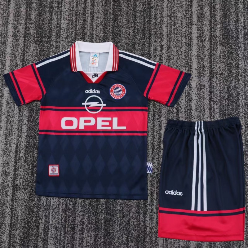 Retro Kids 97/99 Bayern Munich Home Jersey