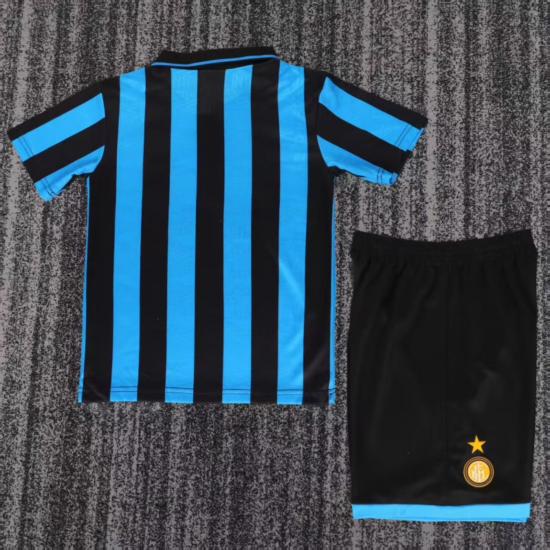 Retro 92/94 Kids Inter Milan Blue-Black Home Jersey