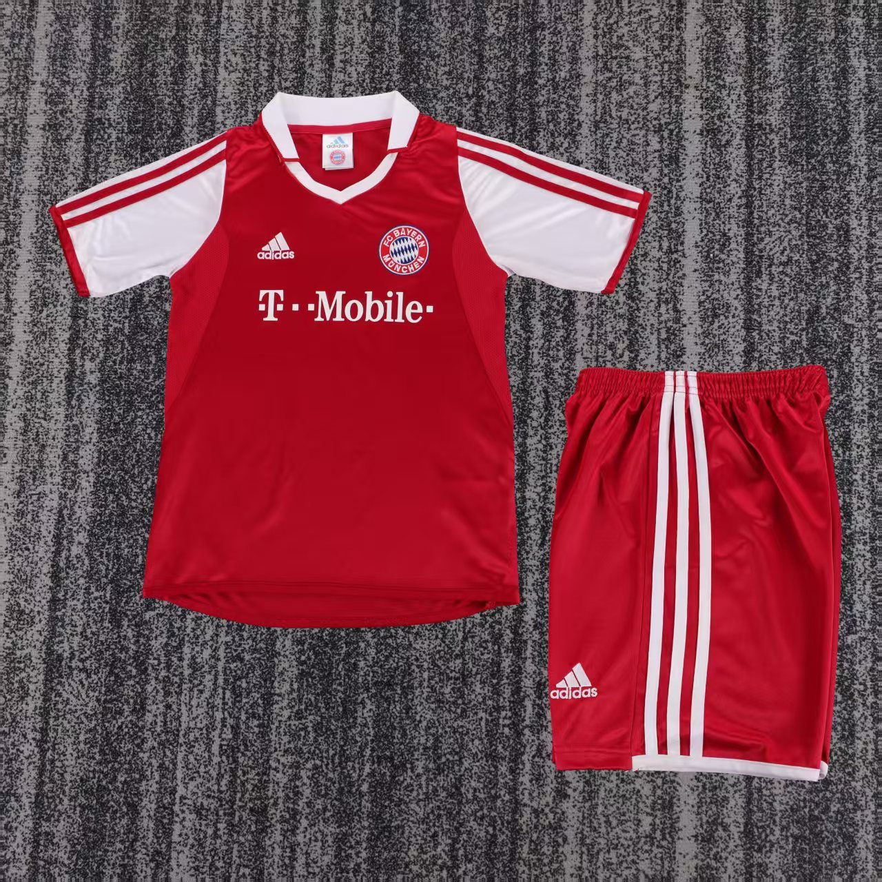 Retro 03/04 Kids Bayern Munich Home Jersey
