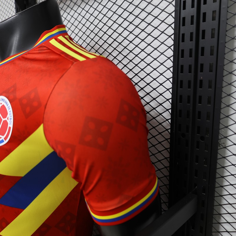 Player Version 2026 Colombia Special Edition  Away Red Jersey