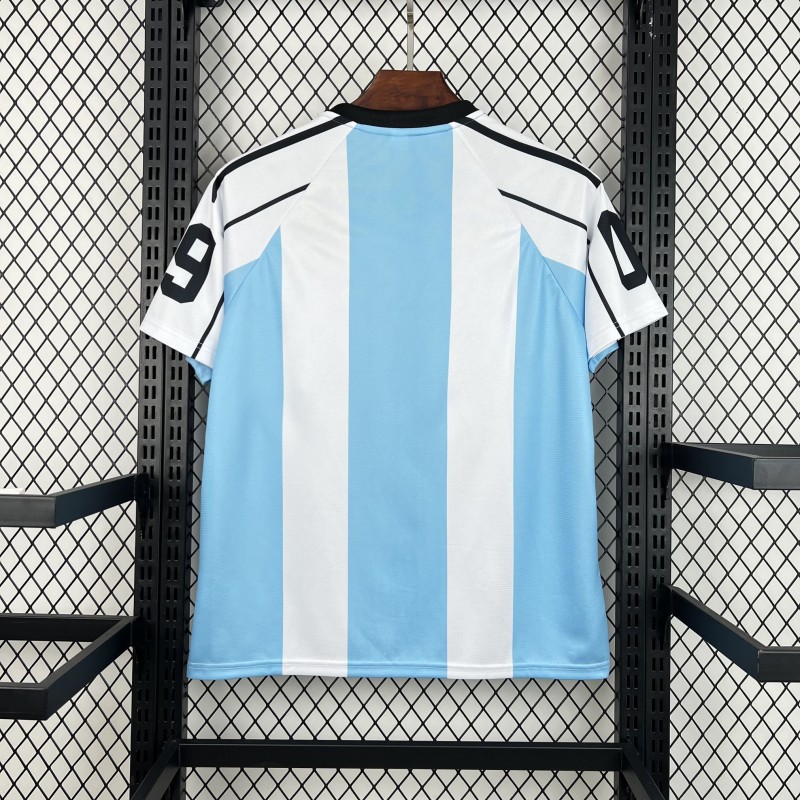 2026 Unisex Light Blue Striped World Cup Style V-Neck Soccer Jersey