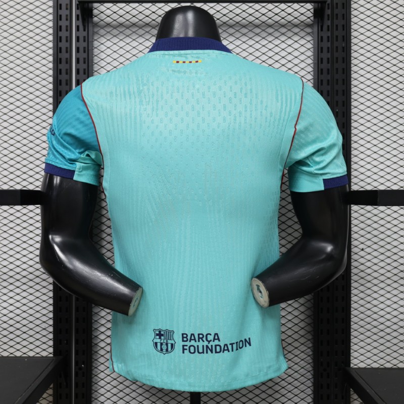 Player Version 26/27 FC Barcelona Teal & Aqua BlueThird Jersey