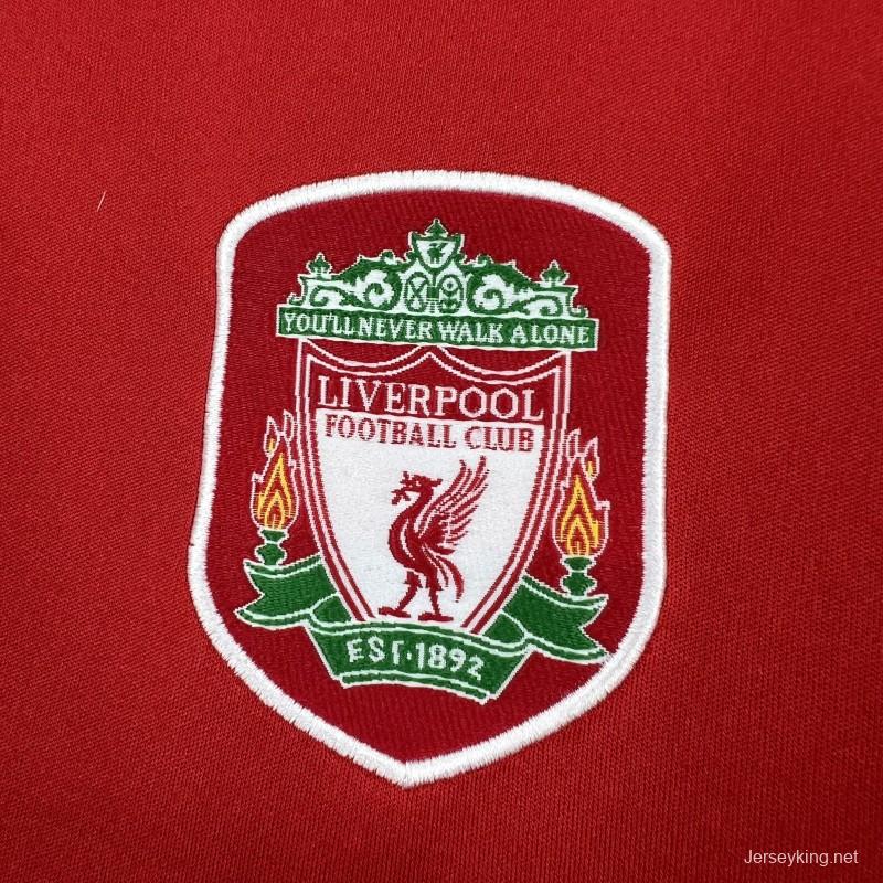 2002/04 Retro Liverpool Home Long Sleeve Jersey