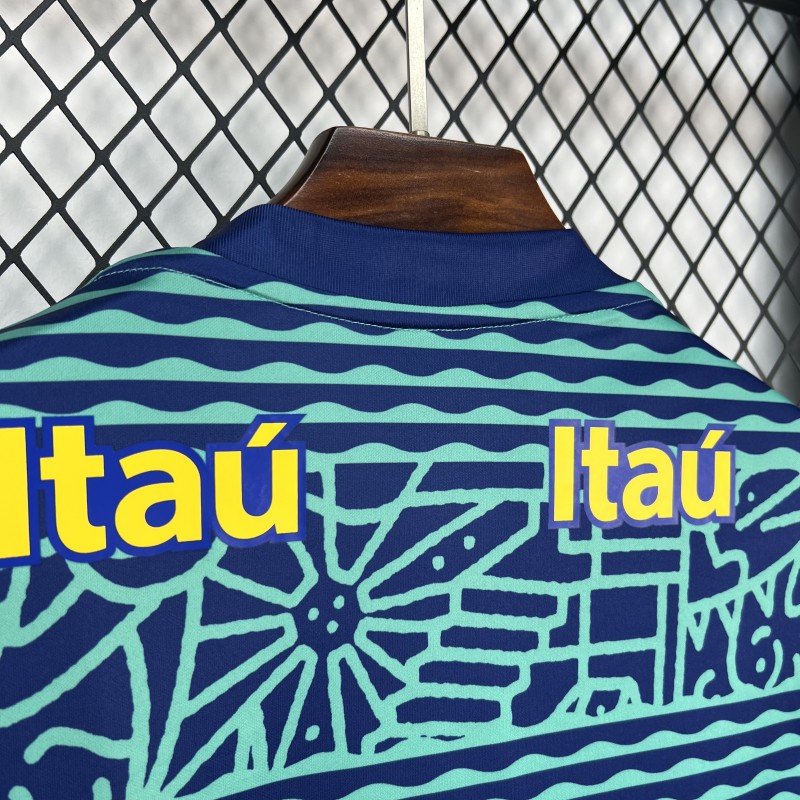 2024 Retro Brazil Pre-Match Jersey
