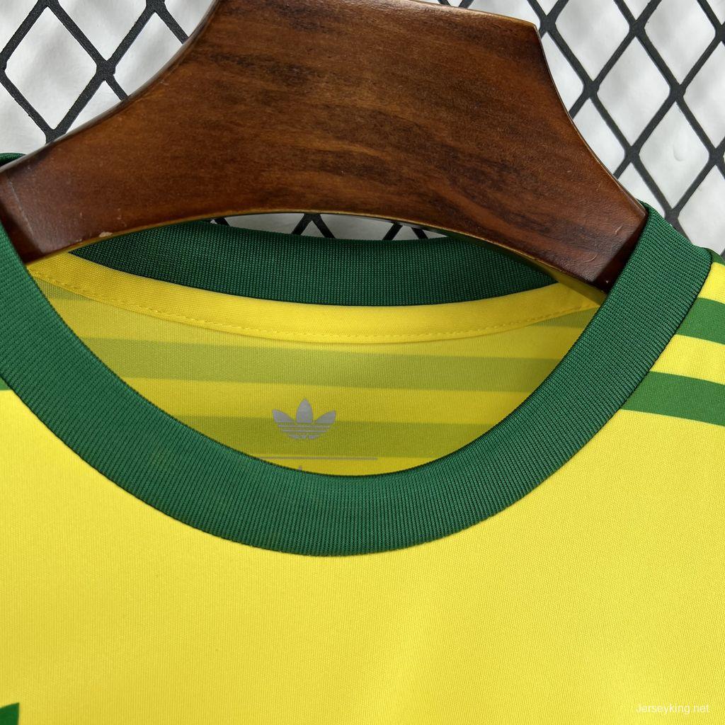 1984 Retro Brazil Home Jersey