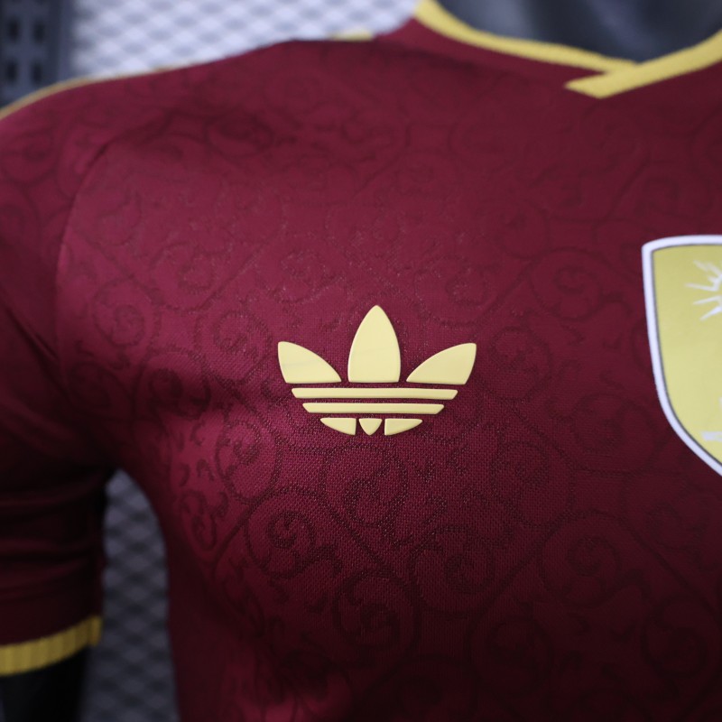 Player Version 26/27 Spain Third  Burgundy Jersey