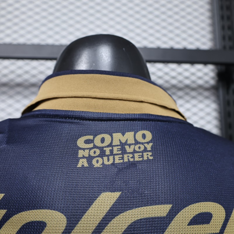 Player Version 26/27 Pumas UNAM Home Long Sleeve Jersey