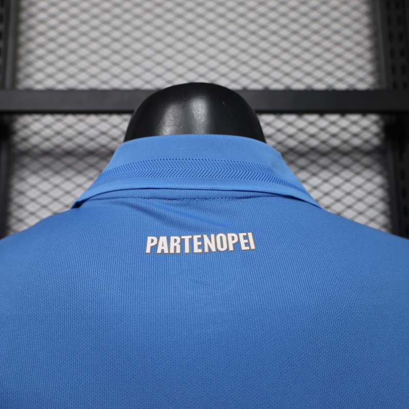 Player Version 26/27 Napoli Home Blue Jersey with NFC Chip