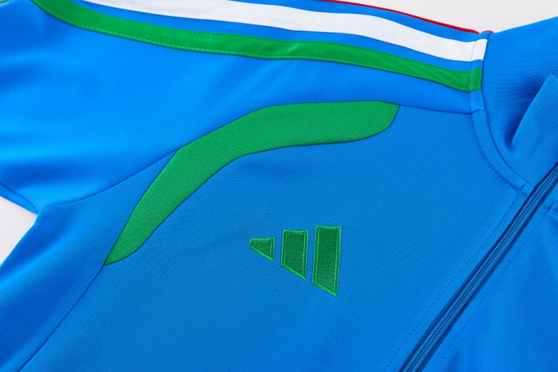 26/27 Air Jordan  Bright Blue Full Zipper Jacket + Long Pants