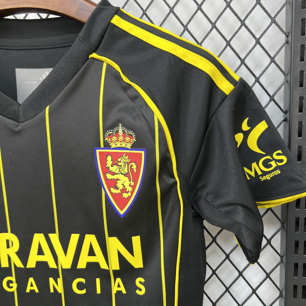 2025/26 Kids Real Zaragoza Away Kit