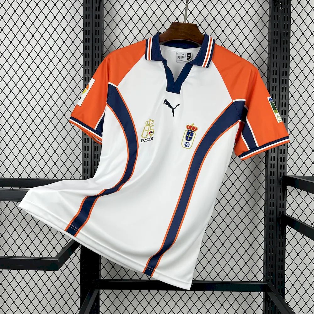 2000/01 Retro Real Oviedo Away Jersey