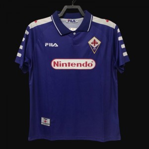 Retro 98/99 Fiorentina Home Soccer Jersey