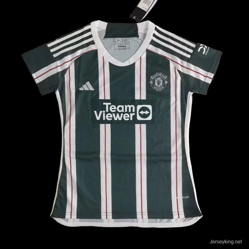 23/24 Women Manchester United Away Jersey