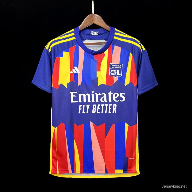 23/24 Olympique Lyonnais Third Jersey