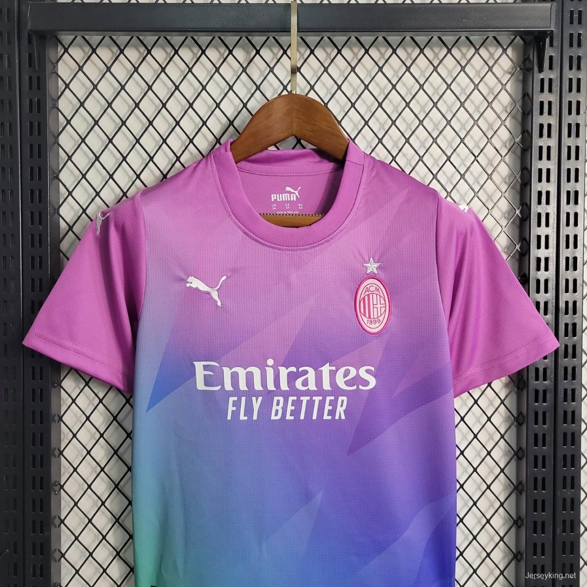 23/24 Kids AC Milan Third Jersey