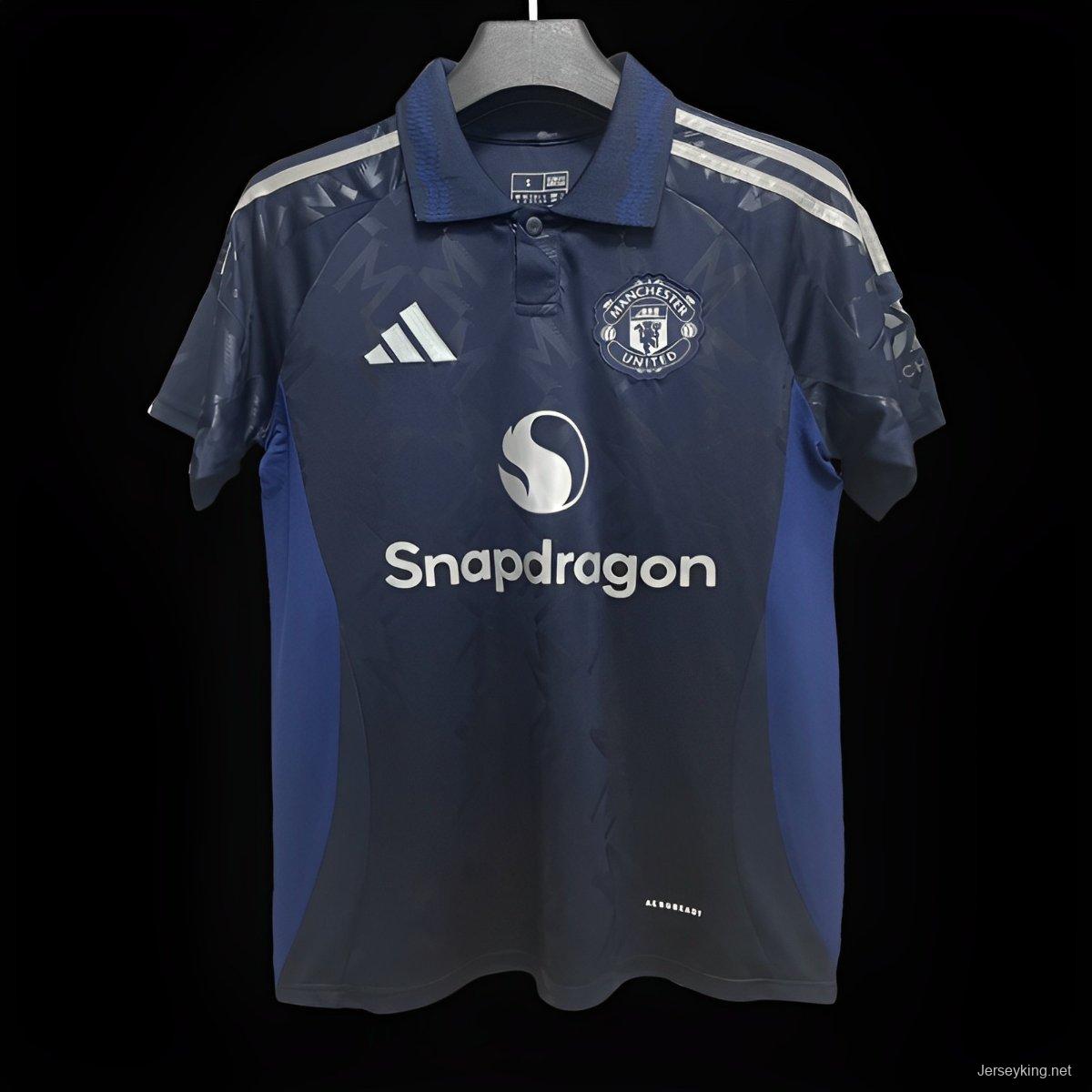 24/25 Manchester United Away Navy Jersey